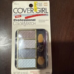 Cover Girl Eyeshadow Professional‎ ColorMatch Soft Focus 5 Eye Shadow  NOS NEW